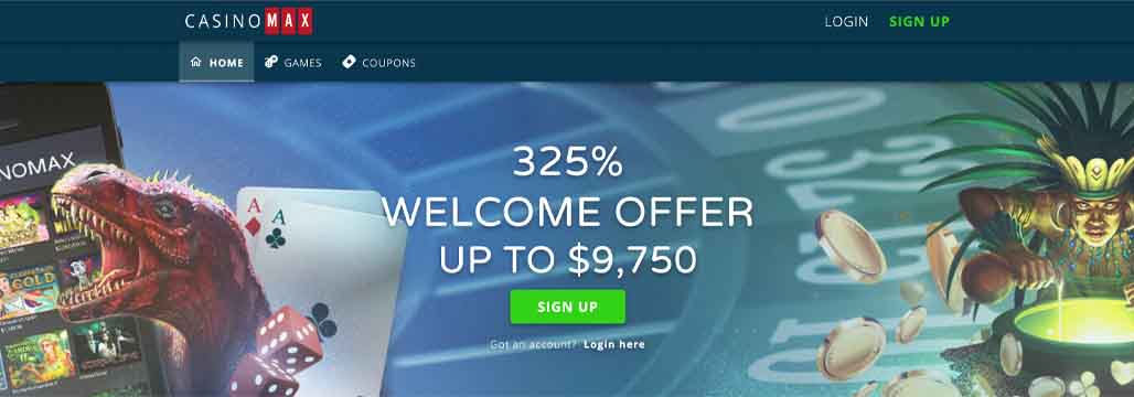 CasinoMAX promo